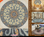 欧式古典精美花纹吊顶瓷砖地毯装