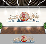 六传六习文化墙