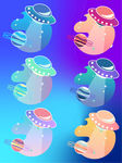 宇宙UOF飞船行星