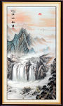 山水画国画山水画