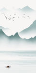 中式 高端玄关画 TIF分层