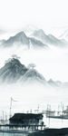 高端山水玄关图 TIF分层