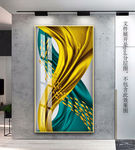 抽象玄关画