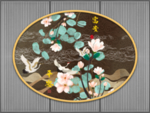 新中式背景墙