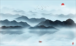 水墨山水画