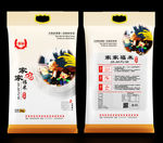 包装模板 大米软包装