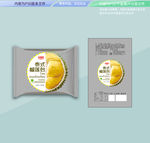 泰式榴莲包 平面展开分层文件