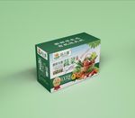 蔬菜礼盒包装展开图