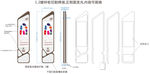 导视落地灯箱
