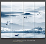 新中式山水画