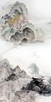 高档 山水新玄关画 TIF分层