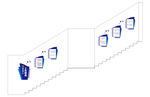 楼梯文化墙 综治中心文化墙