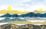 水墨山水画