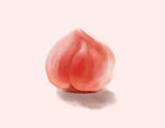 桃子手绘