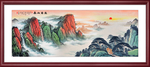 山水画 水墨山水画 意境山水画