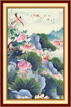 荷花图