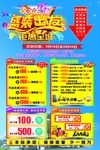 加油站盛装出发钜惠全城海报