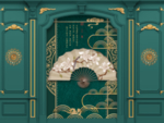 新中式背景墙