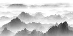 水墨山水画图