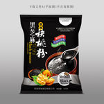 黑芝麻核桃粉设计