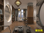 陶瓷瓷器展示间设计案例效果图