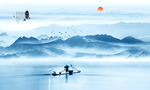 新中式山水画