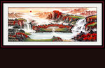 山水画 水墨山水画 意境山水画