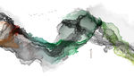 抽象水墨山水