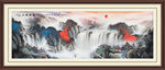 山水画 水墨山水画 意境山水画