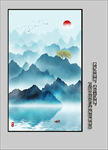 玄关山水画