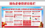 国企党建展板 国企党建宣传栏