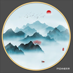 山水画