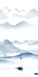 山水大气玄关山水 TIF分层