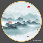 禅意水墨画