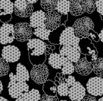 个性线条波点花