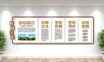 校园文化墙 校园文化展板