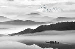 新中式山水画