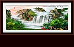 山水画 水墨山水画 意境山水画