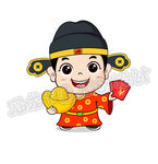 可爱财神小仙