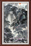 聚宝盆山水