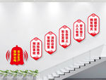 楼梯安全生产标语