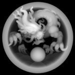 龙牌灰度图