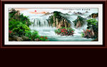 山水画 水墨山水画 意境山水画