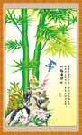 竹报平安