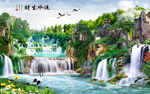 山水风景画