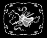 八宝灰度图