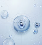 白色科技工程细胞分子医学素材