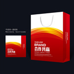 红色手提袋