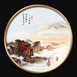 山水画 水墨山水画 意境山水画