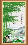 竹报平安